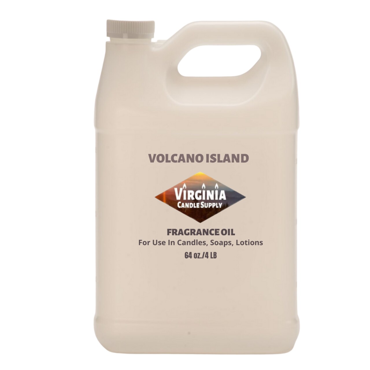 Volcano Island Fragrance Oil (Our Version of The Brand Name) (8 LB Jug) for Candle Making, Soap Making, Tart Making, Room Sprays, Lotions, Car Fresheners, Slime, Bath Bombs, Warmers